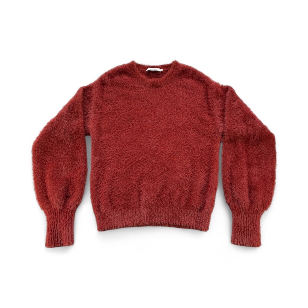 Sissy Boy Shag Crew Neck Sweater Burnt Orange Size XS